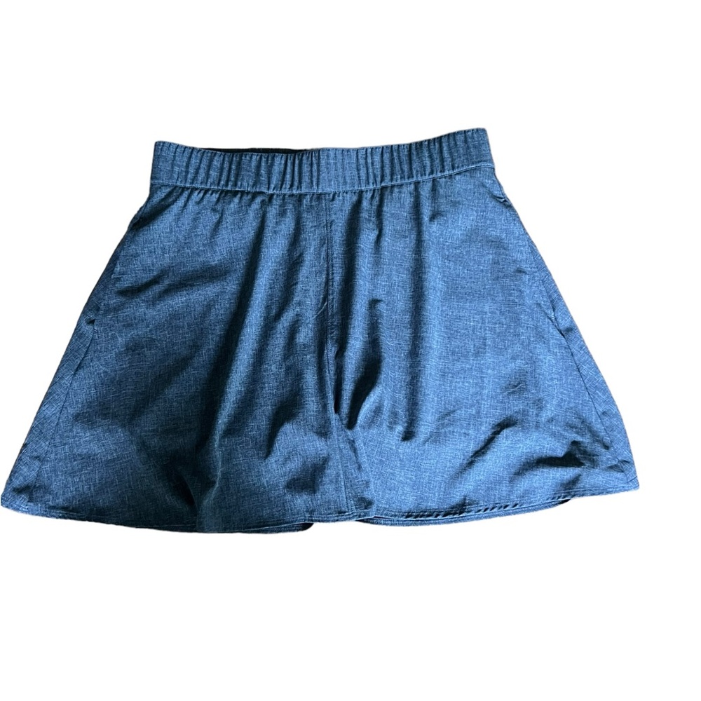 T by Talbots blue/ gray‎ skirt size medium.